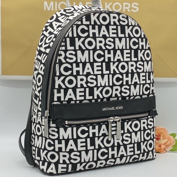 Michael Kors Bags Michael Kors Kenly Large Backpack Black Multi